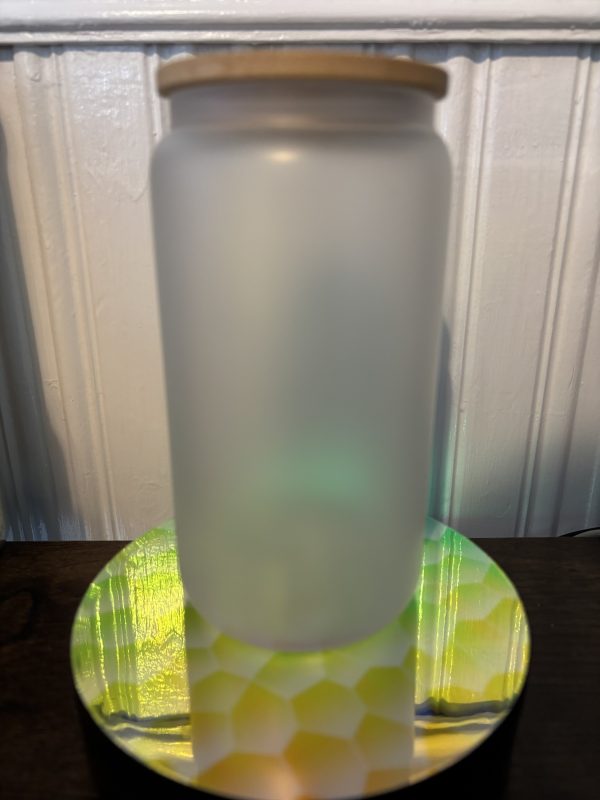 Glass frosted Libby