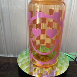 pink smiley